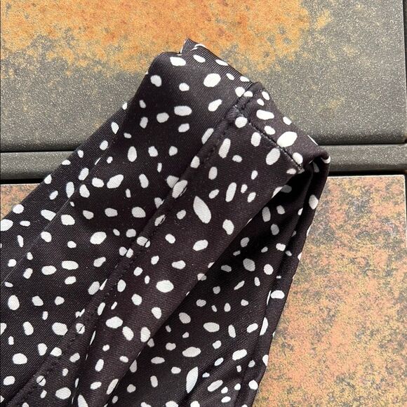 One One Black and White Polka Dot Bikini Bottom Small - Picture 4 of 7